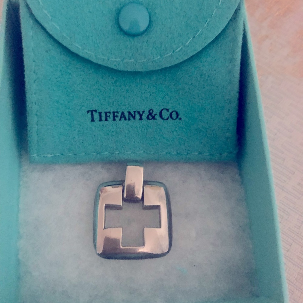 Authentic Tiffany & Co silver pendant